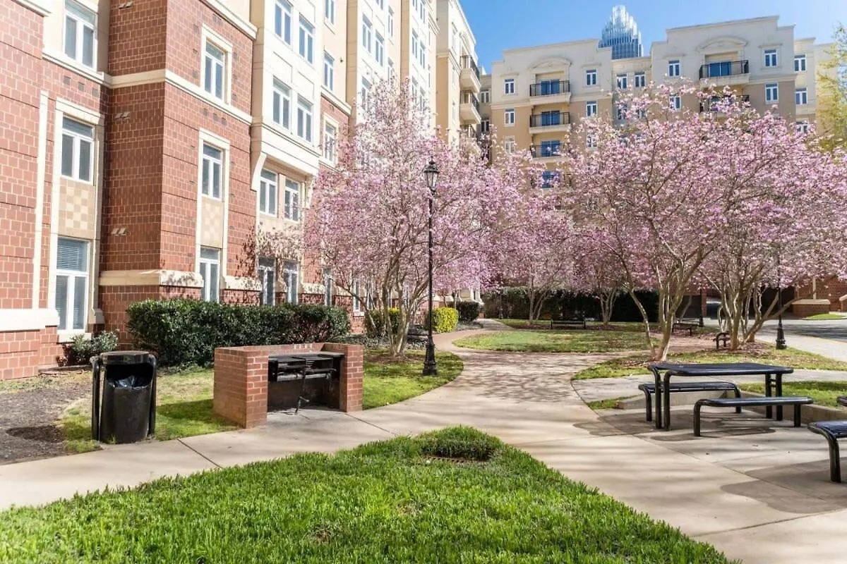 3Br Premium Downtown Apartment With Office & Gym Charlotte