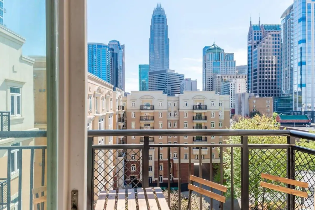3Br Premium Downtown Apartment With Office & Gym Charlotte 0*,  USA