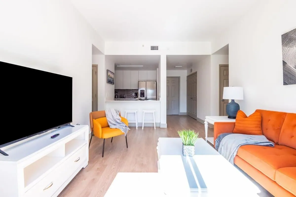 3Br Premium Downtown Apartment With Office & Gym Charlotte USA